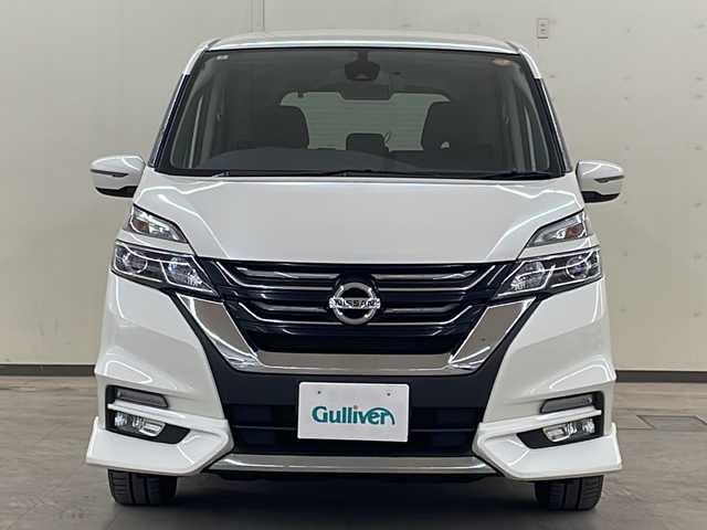 日産 セレナ ハイウェイスター Vセレクション 道央・札幌 2018(平30)年 10万km ブリリアントホワイトパール /4WD//社外フルセグナビ/（CD/DVD/BD/SD/AM/FM/BT）//クルーズコントロール（追従なし）//エマージェンシーブレーキ//オートライト//ETC//リアエアコン//ステアリングリモコン//純正エンジンスターター//冬タイヤAW積込//社外ドライブレコーダー前カメラ