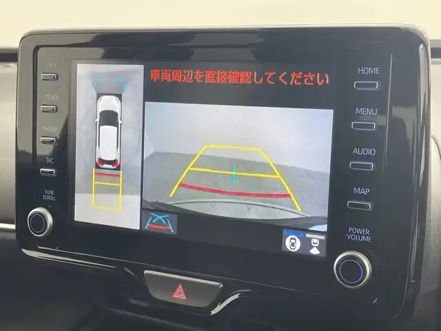 トヨタ ヤリスクロス ハイブリッド Z 群馬県 2023(令5)年 2.9万km ブラックマイカ 純正８型ナビ　全周囲カメラ　シートヒーター　ハンドルヒーター　ハーフレザーシート　パワーシート　ＥＴＣ　アダプティブクルーズコントロール　衝突被害軽減ブレーキ　ＬＥＤライト　スマートキー　禁煙車