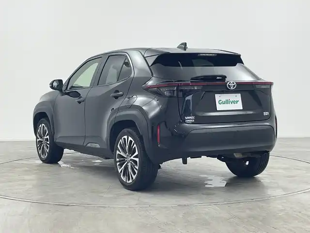 トヨタ ヤリスクロス ハイブリッド Z 群馬県 2023(令5)年 2.9万km ブラックマイカ 純正８型ナビ　全周囲カメラ　シートヒーター　ハンドルヒーター　ハーフレザーシート　パワーシート　ＥＴＣ　アダプティブクルーズコントロール　衝突被害軽減ブレーキ　ＬＥＤライト　スマートキー　禁煙車