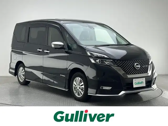 日産 セレナ e－パワー オーテック 兵庫県 2018(平30)年 3.3万km ダイヤモンドブラック 純正9型SDナビゲーション【MM517D-L】/・BT CD DVD SD AM FM フルセグTV/アラウンドビューモニター/純正フリップダウンモニター/両側パワースライドドア/ビルトインETC/ドライブレコーダー/AUTECH専用シート/・DN席シートヒーター/革巻きステアリング/・ステアリングリモコン/・ステアリングヒーター/電子パーキング/AUTO HOLD/AUTECH専用15インチアルミホイール/LEDヘッドライト/・オートハイビーム/・フォグライト/プッシュスタート/スマートキー/純正フロアマット/純正ドアバイザー/プロパイロット/・車線逸脱防止支援【LDP】/・エマージェンシーブレーキ/・クリアランスソナー/・パーキングアシスト