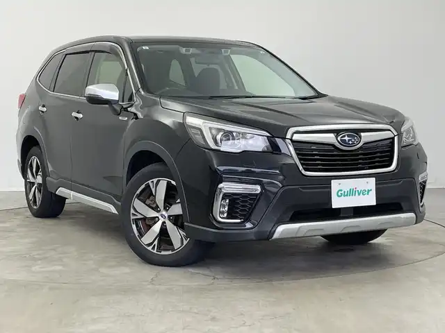 スバル フォレスター ハイブリッド アドバンス 新潟県 2019(令1)年 4.9万km クリスタルブラックシリカ DIATONE SOUNDナビ/　・CD/DVD/BT/フルセグTV/バック/サイドカメラ/シートヒーター/パワーシート/ハンドルヒーター/BSM/LEDヘッドライト/ACC/ETC/ドライブレコーダー/リアコーナーセンサー/パワーシート/パドルシフト/LKA