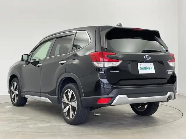 スバル フォレスター ハイブリッド アドバンス 新潟県 2019(令1)年 4.9万km クリスタルブラックシリカ DIATONE SOUNDナビ/　・CD/DVD/BT/フルセグTV/バック/サイドカメラ/シートヒーター/パワーシート/ハンドルヒーター/BSM/LEDヘッドライト/ACC/ETC/ドライブレコーダー/リアコーナーセンサー/パワーシート/パドルシフト/LKA