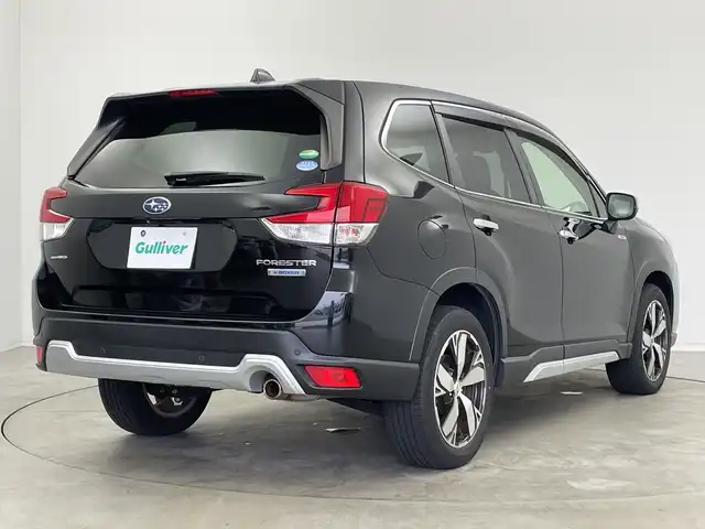 スバル フォレスター ハイブリッド アドバンス 新潟県 2019(令1)年 4.9万km クリスタルブラックシリカ DIATONE SOUNDナビ/　・CD/DVD/BT/フルセグTV/バック/サイドカメラ/シートヒーター/パワーシート/ハンドルヒーター/BSM/LEDヘッドライト/ACC/ETC/ドライブレコーダー/リアコーナーセンサー/パワーシート/パドルシフト/LKA