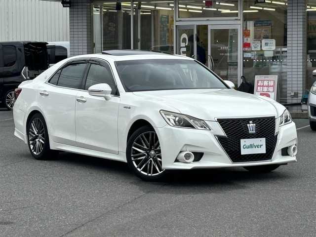 トヨタ クラウン ハイブリッド アスリートS 岡山県 2013(平25)年 8.6万km ホワイトパールクリスタルシャイン /禁煙//ワンオーナー//サンルーフ//前後ドライブレコーダー//純正ナビ//CD/DVD/MSV/BT/フルセグ//バックカメラ//前席パワーシート//前席シートヒーター//クルーズコントロール//PCS/BSM//盗難防止装置//横滑り防止機能//ビルドインETC//ステアリングスイッチ//ステアリングヒーター//オートリトラウインカーミラー//LEDオートライト//LEDフォグライト//プッシュスタート//アイドリングストップ//純正マット//純正ドアバイザー//新車時保証書//取扱説明書//ディーラー整備記録簿H26.H28.H30.R1.R2.R3.R4.R5.R6//スペアスマートキー