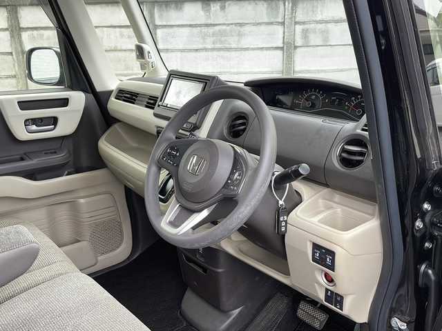 ホンダ Ｎ ＢＯＸ G L ホンダセンシング 長野県 2019(令1)年 8.6万km クリスタルブラックパール (株)IDOMが運営する【じしゃロン長野店】の自社ローン専用車両になります。こちらは現金またはオートローンご利用時の価格です。自社ローンご希望の方は別途その旨お申付け下さい/両側パワースライド/追従クルーズコントロール/ETC/コーナーセンサー（後ろ）/純正フロアマット/衝突軽減システム/オートライト/横滑り防止
