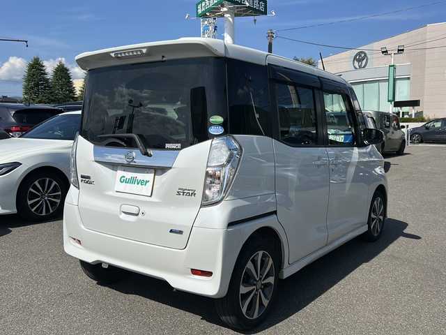 日産 デイズ ルークス ハイウェイスターX Gパッケージ 石川県 2016(平28)年 7.8万km ホワイトパール 純正ナビ/BT、CD、MSV、フルセグTV/プッシュスタート/スマートキー/オートライト/アイドリングストップ/ワンオーナー/取扱説明書/保証書