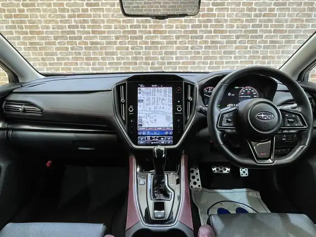 スバル レヴォーグ 1．8STIスポーツ EX 岩手県 2023(令5)年 2.2万km 赤 イグニッションレッド(コードDCK)/４WD/本革シート/パワーリヤゲート/アイサイトX/渋滞時ハンズオフアシスト/プリクラッシュブレーキ/プリクラッシュステアリング/全車速追従機能付きクルーズコントロール/アクティブレーンキープ/ツーリングアシスト/AT誤発進抑制/先行車発信お知らせ機能/青信号お知らせ機能/アダプティブドライビングビーム/スマートリヤビューミラー/スバルリヤビークルディテクション/ドライバーモニタリングシステム/コーナーセンサー/バック・サイド・フロントカメラ/パワーシート(前席)/シートヒーター(前席・後席左右)/11.6インチナビ/フルセグTV/ETC2.0/LEDヘッドライト/フロント・リヤフォグランプ/純正18インチアルミホイール