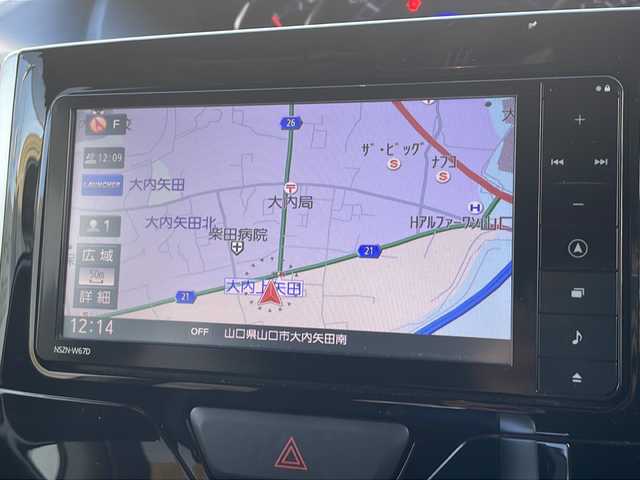 ダイハツ タント カスタム RS 山口県 2016(平28)年 12万km ファイアークォーツレッドM 純正ナビ/DVD/CD/SD/MSV/BT/フルセグTV/両側パワースライドドア/純正LEDヘッドライト/純正フォグランプ/オートライト/純正１５インチアルミホイール/革巻きステアリング/横滑り防止/アイドリングストップ/スマートキー/360度ドライブレコーダー/純正フロアマット/純正ドアバイザー/ETC/電動格納ウインカードアミラー(オート機能付き)