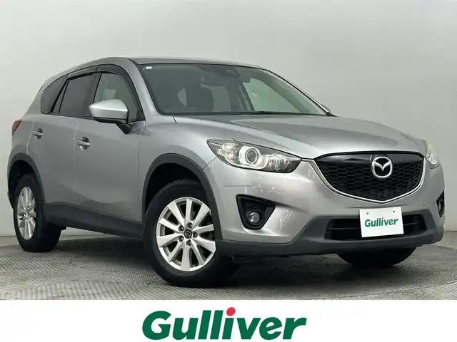 マツダ ＣＸ－５ 20S 道央・札幌 2012(平24)年 5.8万km アルミニウムメタリック ・４WD/・クラリオン2DINオーディオ/　CD/USB/・ステアリングスイッチ/・ドライブレコーダー前方/・クルーズコントロール/・スマートシティブレーキサポート/・リアビークルモニタリング/・タイヤ空気圧センサー/・アイドリングストップ/・横滑り防止装置/・ABS/・MTモード付AT/・AFS/・オートライト/・キセノンヘッドライト/・フロントフォグランプ/・プッシュスタート/・スマートキー