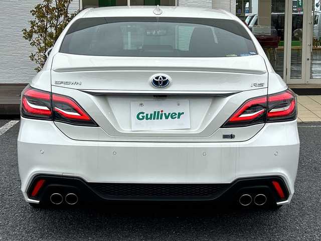 トヨタ クラウン ハイブリッド RS アドバンス 千葉県 2019(平31)年 2.4万km ホワイトパールクリスタルシャイン ナビ　全方位カメラ　AHB　BSM　RCTA　HUD　RSA　PCS　LTA　AHB　電動シート　シートヒーター　ステアヒーター　パーキングアシスト　デジタルミラー　ドラレコ　ETC　AC100V
