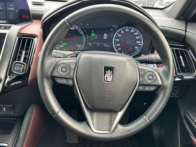 トヨタ クラウン ハイブリッド RS アドバンス 千葉県 2019(平31)年 2.4万km ホワイトパールクリスタルシャイン ナビ　全方位カメラ　AHB　BSM　RCTA　HUD　RSA　PCS　LTA　AHB　電動シート　シートヒーター　ステアヒーター　パーキングアシスト　デジタルミラー　ドラレコ　ETC　AC100V