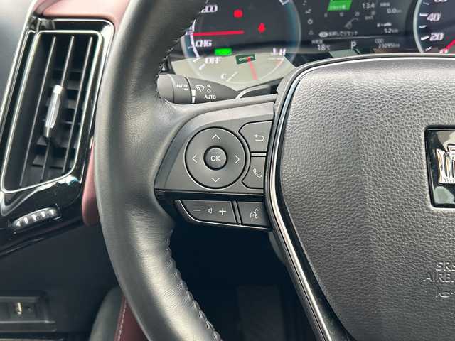 トヨタ クラウン ハイブリッド RS アドバンス 千葉県 2019(平31)年 2.4万km ホワイトパールクリスタルシャイン ナビ　全方位カメラ　AHB　BSM　RCTA　HUD　RSA　PCS　LTA　AHB　電動シート　シートヒーター　ステアヒーター　パーキングアシスト　デジタルミラー　ドラレコ　ETC　AC100V