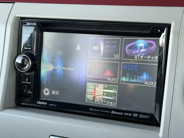 スズキ ラパン ショコラ G 東京都 2015(平27)年 5.4万km フィズブルーパールメタリック 社外ＳＤナビ/ビルトインＥＴＣ/アイドリングストップ機能/前後ドライブレコーダー/プッシュスタート/革調シート/純正フロアマット/スマートキー/ＩＳＯＦＩＸ/オートライト/HIDヘッドライト