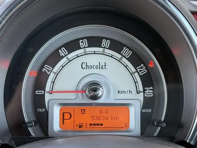 スズキ ラパン ショコラ G 東京都 2015(平27)年 5.4万km フィズブルーパールメタリック 社外ＳＤナビ/ビルトインＥＴＣ/アイドリングストップ機能/前後ドライブレコーダー/プッシュスタート/革調シート/純正フロアマット/スマートキー/ＩＳＯＦＩＸ/オートライト/HIDヘッドライト