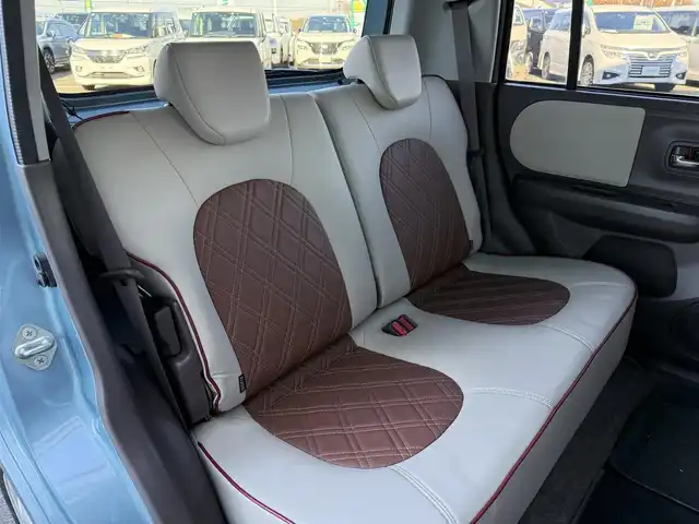 スズキ ラパン ショコラ G 東京都 2015(平27)年 5.4万km フィズブルーパールメタリック 社外ＳＤナビ/ビルトインＥＴＣ/アイドリングストップ機能/前後ドライブレコーダー/プッシュスタート/革調シート/純正フロアマット/スマートキー/ＩＳＯＦＩＸ/オートライト/HIDヘッドライト