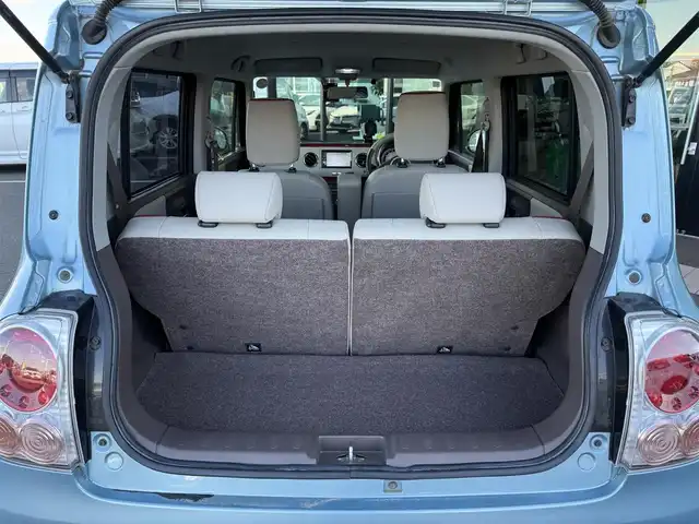 スズキ ラパン ショコラ G 東京都 2015(平27)年 5.4万km フィズブルーパールメタリック 社外ＳＤナビ/ビルトインＥＴＣ/アイドリングストップ機能/前後ドライブレコーダー/プッシュスタート/革調シート/純正フロアマット/スマートキー/ＩＳＯＦＩＸ/オートライト/HIDヘッドライト