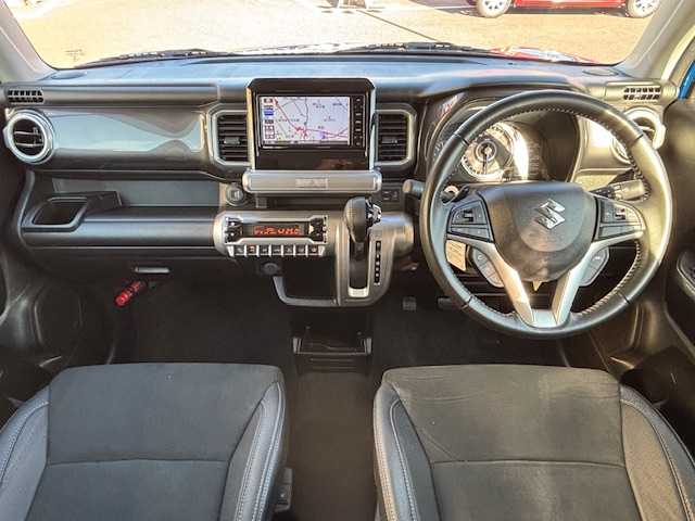 スズキ クロスビー HYBRID MZ 宮城県 2020(令2)年 8.2万km 青Ⅱ 登録時走行距離81871km/車線逸脱警告/衝突軽減システム/盗難防止システム/横滑り防止機能/シートヒーター/オートライト/全方位カメラ/ドアバイザー/ワンセグナビ/TV・CD/DVD・AM/FM・BT/フォグランプ/LEDヘッドライト