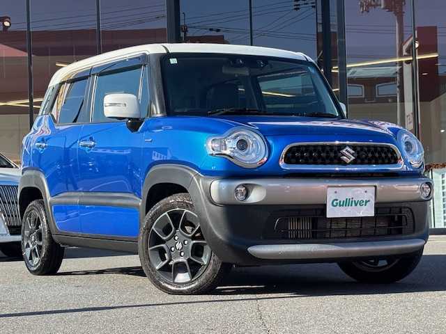 スズキ クロスビー HYBRID MZ 宮城県 2020(令2)年 8.2万km 青Ⅱ 登録時走行距離81871km/車線逸脱警告/衝突軽減システム/盗難防止システム/横滑り防止機能/シートヒーター/オートライト/全方位カメラ/ドアバイザー/ワンセグナビ/TV・CD/DVD・AM/FM・BT/フォグランプ/LEDヘッドライト