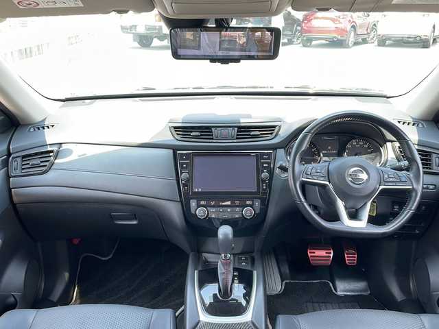 日産 エクストレイル 20Xi 山口県 2019(令1)年 1.5万km ダイヤモンドブラック 純正9型ナビ(MM319D-L)/Bluetooth接続/DVD再生機能有/フルセグ/プロパイロット/アラウンドビューモニター/インテリジェントエマージェンシーブレーキ/インテリジェントルームミラー/電動リアゲート/衝突軽減ブレーキ/ハイビームアシスト/ETC/ドライブレコーダー/革巻きステアリング/純正LEDヘッドライト/オートマチックハイビーム/USB入力端子/ニスモエアロ/電動パーキングブレーキ/パーキングブレーキホールド機能/スクラッチガード