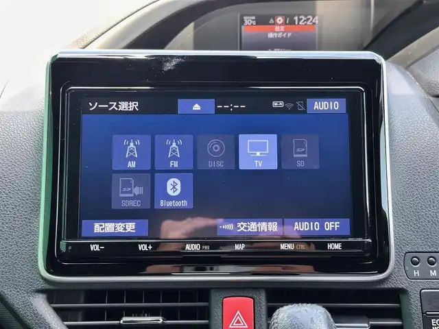 トヨタ ヴォクシー ZS 煌Ⅱ 宮城県 2019(平31)年 3万km ブラック セーフティセンス/・プリクラッシュセーフティ/・レーンディパーチャーアラート/・オートマチックハイビーム/・先行車発進告知機能/インテリジェントクリアランスソナー/純正9インチナビ（NSZT-Y68T）/・CD/DVD/・Bluetooth/・フルセグTV/バックカメラ/ビルトインETC2.0/ドライブレコーダー/両側パワースライドドア/革巻きステアリング/クルーズコントロール/ステアリングスイッチ/MTモード付AT/LEDヘッドランプ/フォグランプ/オートライト/スマートキー＆プッシュスタート/スペアキー/電動格納ミラー/純正16インチAW/純正フロアマット/純正ドアバイザー/Wエアバッグ