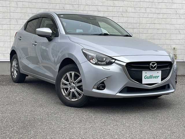 マツダ デミオ XDミストマルーン 福島県 2019(令1)年 5.9万km ソニックシルバーM デジタルインナーミラー型ドラレコ　シートヒーター　ステアリングヒーター　パドルシフト　エンスタ　クリアランスソナー　ＬＡＳ　ＵＳＢ　クルーズコントロール　純正ナビ　ＨＵＤ　ディーゼルターボ　ＥＴＣ