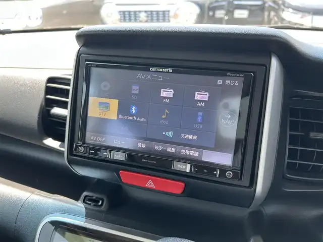 ホンダ Ｎ ＢＯＸ G Lパッケージ 島根県 2015(平27)年 6.5万km プレミアムホワイトパール 社外メモリナビ（AVIC-RZ05)/ワンセグテレビ・Bluetoothオーディオ・CD・DVD/バックカメラ/アイドリングストップ/横滑り防止装置/ウィンカーミラー/ドアバイザー/スマートキー/プッシュスタート/片側パワースライドドア/ETC/純正１４インチアルミホイール/社外フロアマット/スペアキー/スタッドレスタイヤ（積込）