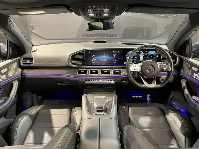 メルセデス・ベンツ ＧＬＥ４００ｄ 4MATIC クーペ スポーツ 道央・札幌 2022(令4)年 3.6万km セレナイトグレー ワンオーナー/パノラミックスライディングルーフ/AIR MATICサスペンション/AMGスタイリングパッケージ/本革シート(ナッパレザー/本革)/AMGスポーツステアリング/DYNAMIC SELECT/レーダーセーフティパッケージ/・アクティブディスタンスアシストディストロニック/・アクティブブレーキアシスト/・アクティブブラインドスポットアシスト/・アクティブレーンキーピングアシスト/・トラフィックサインアシスト/・PRE-SAFEプラス/360°カメラシステム/パークトロニック/マルチビームLEDヘッドライト(ウルトラハイビーム付)/アダプティブハイビームアシストプラス/アンビエントライト(64色)/EASY-PACK自動開閉テールゲート/本革巻ステアリング/メモリー付パワーシート/電動ランバーサポート/温冷機能付カップホルダー/エナジャイジングパッケージ/エアバランスパッケージ/シートヒーター(全席)/シートベンチレーター(D/N)/MBUX/・TVチューナー/Burmesterサラウンドサウンド/ヘッドアップディスプレイ/ワイヤレスチャージング