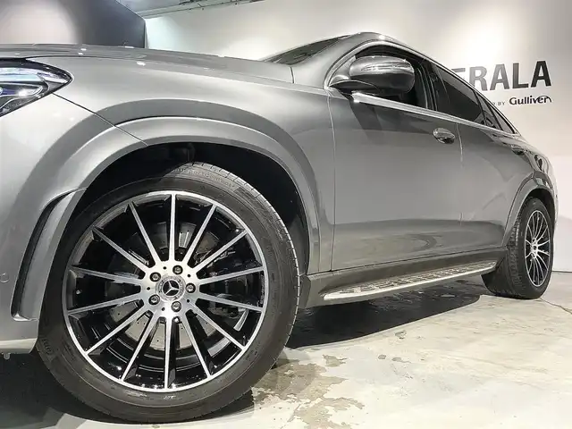 メルセデス・ベンツ ＧＬＥ４００ｄ 4MATIC クーペ スポーツ 道央・札幌 2022(令4)年 3.6万km セレナイトグレー ワンオーナー/パノラミックスライディングルーフ/AIR MATICサスペンション/AMGスタイリングパッケージ/本革シート(ナッパレザー/本革)/AMGスポーツステアリング/DYNAMIC SELECT/レーダーセーフティパッケージ/・アクティブディスタンスアシストディストロニック/・アクティブブレーキアシスト/・アクティブブラインドスポットアシスト/・アクティブレーンキーピングアシスト/・トラフィックサインアシスト/・PRE-SAFEプラス/360°カメラシステム/パークトロニック/マルチビームLEDヘッドライト(ウルトラハイビーム付)/アダプティブハイビームアシストプラス/アンビエントライト(64色)/EASY-PACK自動開閉テールゲート/本革巻ステアリング/メモリー付パワーシート/電動ランバーサポート/温冷機能付カップホルダー/エナジャイジングパッケージ/エアバランスパッケージ/シートヒーター(全席)/シートベンチレーター(D/N)/MBUX/・TVチューナー/Burmesterサラウンドサウンド/ヘッドアップディスプレイ/ワイヤレスチャージング