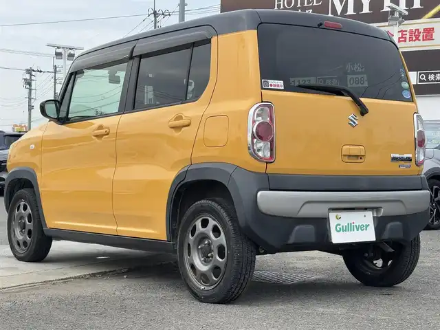 スズキ ハスラー G 徳島県 2016(平28)年 6.2万km アクティブイエロー/ブラック2トーンルーフ 社外ナビ　MDV-X702/バックカメラ/シートヒーター/フルセグTV（走行中視聴可）/ETC/ドライブレコーダー（前後）/ベンチシート/横滑り防止装置/衝突軽減システム/オートライト/キセノンヘッドライト