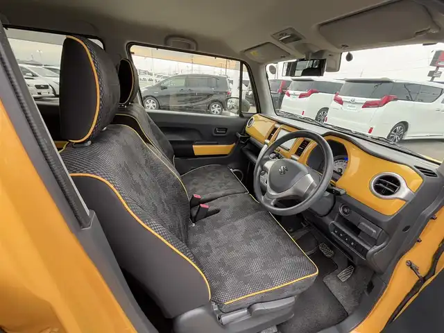 スズキ ハスラー G 徳島県 2016(平28)年 6.2万km アクティブイエロー/ブラック2トーンルーフ 社外ナビ　MDV-X702/バックカメラ/シートヒーター/フルセグTV（走行中視聴可）/ETC/ドライブレコーダー（前後）/ベンチシート/横滑り防止装置/衝突軽減システム/オートライト/キセノンヘッドライト