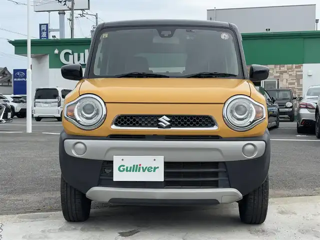 スズキ ハスラー G 徳島県 2016(平28)年 6.2万km アクティブイエロー/ブラック2トーンルーフ 社外ナビ　MDV-X702/バックカメラ/シートヒーター/フルセグTV（走行中視聴可）/ETC/ドライブレコーダー（前後）/ベンチシート/横滑り防止装置/衝突軽減システム/オートライト/キセノンヘッドライト