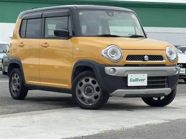スズキ ハスラー G 徳島県 2016(平28)年 6.2万km アクティブイエロー/ブラック2トーンルーフ 社外ナビ　MDV-X702/バックカメラ/シートヒーター/フルセグTV（走行中視聴可）/ETC/ドライブレコーダー（前後）/ベンチシート/横滑り防止装置/衝突軽減システム/オートライト/キセノンヘッドライト