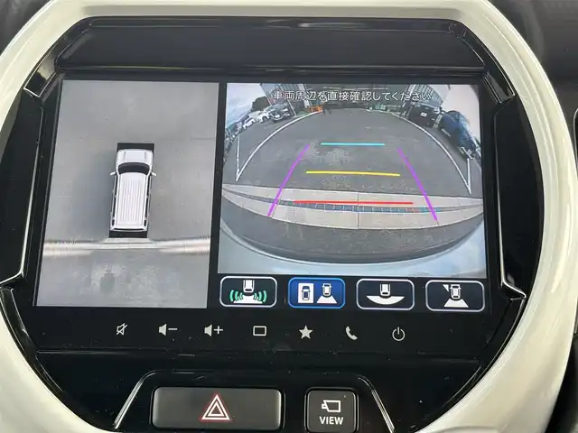 スズキ ハスラー HYBRID X 奈良県 2023(令5)年 0.6万km ピュアホワイトパール/ガンメタリック2トーン 純正9インチナビ(フルセグTV/CD/DVD/AM・FM/BT/AppleCarPlay/AndroidAuto)/アラウンドビューモニター/ビルトインETC/前後ドラレコ/シートヒーター(D/N席)/クルーズコントロール/デュアルカメラブレーキサポート/後退時ブレーキサポート/誤発進抑制機能/車線逸脱抑制機能/先行車発進お知らせ機能/ふらつき警報機能/アイドリングストップ機能/360°プレミアムUV＆IRカットガラス/ナノイーX搭載フルオートエアコン/LEDヘッドライト/純正15インチアルミホイール/純正フロアマット/スペアキー/保証書/取扱説明書