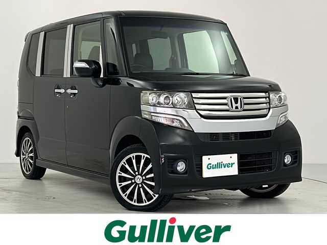 ホンダ Ｎ ＢＯＸ カスタム G ターボSSパッケージ 大阪府 2013(平25)年 4.9万km クリスタルブラックパール ECLIPSE製ナビ/　　TV/CD/DVD/BT/バックカメラ/クルーズコントロール/両側パワースライドドア/レザー調シートカバー/キセノンヘッドライト/オートライト/純正15インチアルミホイール/フロアマット/ETC/アイドリングストップ/エンジンプッシュスタート/スマートキー