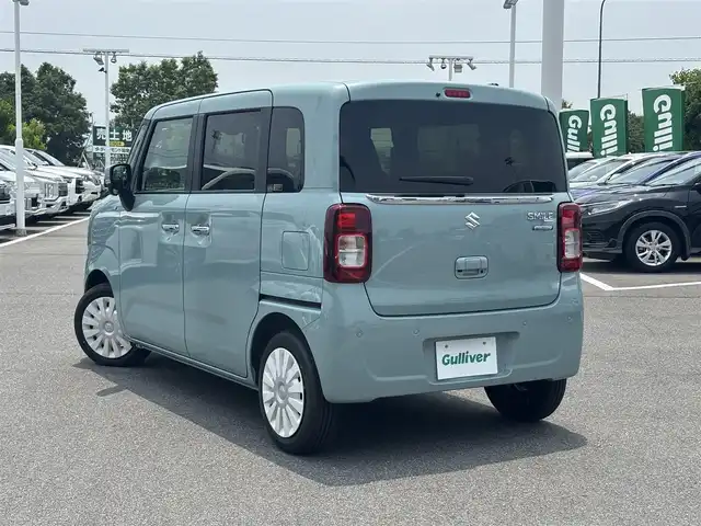 スズキ ワゴンＲ スマイル HYBRID X 奈良県 2023(令5)年 0.3万km オフブルーM ワンオーナー車 /純正8インチナビ /全方位モニター /LEDヘッドライト /シートヒーター /衝突軽減ブレーキ /両側パワースライドドア /フルセグTV /純正フロアマット /純正フロアマット /スペアキー /スマートキー