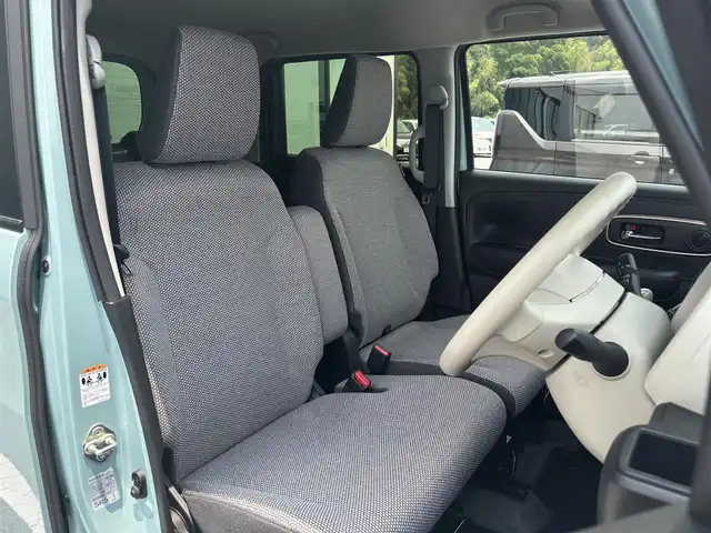 スズキ ワゴンＲ スマイル HYBRID X 奈良県 2023(令5)年 0.3万km オフブルーM ワンオーナー車 /純正8インチナビ /全方位モニター /LEDヘッドライト /シートヒーター /衝突軽減ブレーキ /両側パワースライドドア /フルセグTV /純正フロアマット /純正フロアマット /スペアキー /スマートキー