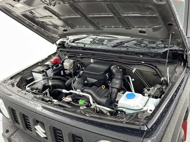 スズキ ジムニー XC 宮城県 2020(令2)年 6.6万km ブルーイッシュブラックパール3 デュアルセンサーブレーキサポート/スズキセーフティーサポート/・車線逸脱警報/・クルーズコントロール/・ハイビームアシスト/・横滑り防止機能/前席シートヒーター/純正8インチナビ/（BT.AM.FM.CD.DVD.SD.USB）/バックカメラ/フルセグテレビ/センターデフロック/ヒルディセントコントロール/ヘッドライトウォッシャー/ヒーテッドドアミラー/革巻きステアリング/ステアリングスイッチ/プッシュスタート/スマートキー（2本）/トランスファーレバー/純正フロアマット/純正ドアバイザー/純正16インチアルミホイール/LEDヘッドライト/フォグランプ/背面タイヤ