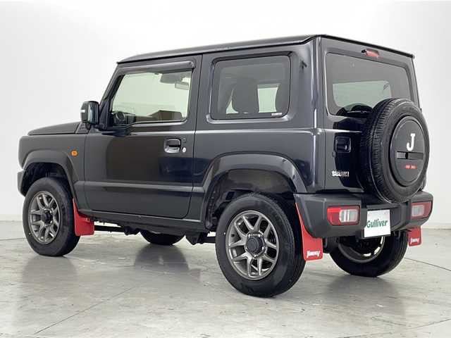スズキ ジムニー XC 宮城県 2020(令2)年 6.6万km ブルーイッシュブラックパール3 デュアルセンサーブレーキサポート/スズキセーフティーサポート/・車線逸脱警報/・クルーズコントロール/・ハイビームアシスト/・横滑り防止機能/前席シートヒーター/純正8インチナビ/（BT.AM.FM.CD.DVD.SD.USB）/バックカメラ/フルセグテレビ/センターデフロック/ヒルディセントコントロール/ヘッドライトウォッシャー/ヒーテッドドアミラー/革巻きステアリング/ステアリングスイッチ/プッシュスタート/スマートキー（2本）/トランスファーレバー/純正フロアマット/純正ドアバイザー/純正16インチアルミホイール/LEDヘッドライト/フォグランプ/背面タイヤ