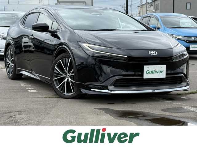 トヨタ プリウス Z 道南・函館 2023(令5)年 4.1万km アティチュードブラックマイカ 純正ナビ/フルセグＴＶ/衝突軽減ブレーキ/モデリスタエアロ/床下透過全周囲カメラ/エンジンスターター/寒冷地仕様/ドラレコ一体型デジタルインナーミラー/パワーバックドア/オートハイビーム/ＥＴＣ