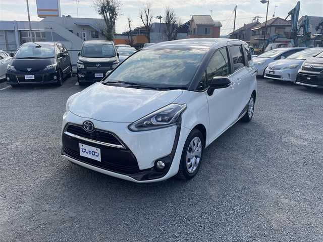 トヨタ シエンタ G 神奈川県 2016(平28)年 12.5万km ホワイトパールクリスタルシャイン 【(株)IDOMが運営する【じしゃロン相模原店】の自社ローン対象車両になります。こちらは現金ご利用時の価格です。自社ローンご希望の方は別途その旨お申付け下さい。】/純正ナビ/バックカメラ　/Bluetooth接続/ビルドインETC/両側パワースライドドア/衝突軽減システム