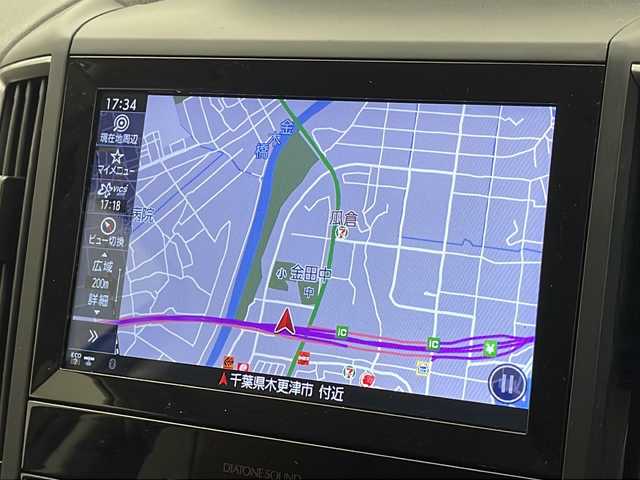 スバル フォレスター ハイブリッド ツーリング 千葉県 2024(令6)年 1.1万km Ｄグリーン 純正オプションDIASTONEナビ/フルセグTV/Bluetooth/CD/DVD/USB/バック/サイドカメラ/前側ドライブレコーダー/レザーシート/シートヒーター/ドアカーテシーランプ/ルーフレール/追従クルーズコントロール/LEDヘッドライト