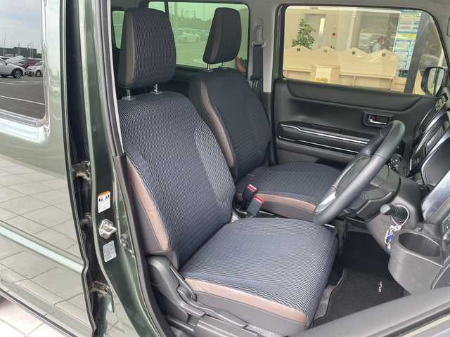 スズキ ハスラー Jスタイル ターボ 愛知県 2021(令3)年 4.8万km クールカーキパールメタリック/ホワイト2トーンルーフ SDナビ/全方位カメラ/レーダークルーズコントロール/シートヒーター/バックカメラ/コーナーセンサー/純正アルミホイール/ルーフレール/LEDヘッドライト/パドルシフト/オートマチックハイビーム/ドライブレコーダー/ETC/ステアリングスイッチ/スマートキー/プッシュスタート