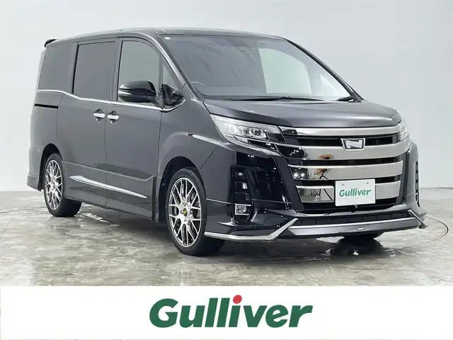 トヨタ ノア Si ダブルバイビーⅡ 千葉県 2019(平31)年 7.8万km ブラック 禁煙車/トヨタセーフティーセンス/・プリクラッシュセーフティ/・レーンキープアシスト/・オートマチックハイビーム/インテリジェントクリアランスソナー/クルーズコントロール/両側パワースライドドア/モデリスタエアロ/純正11インチアルパインナビ/・CD/DVD/Bluetooth/フルセグTV/バックカメラ/ビルトインETC/社外フロアマット/社外18インチアルミホイール/アイドリングストップ/スマートキー/プッシュスタート/スペアキー1本