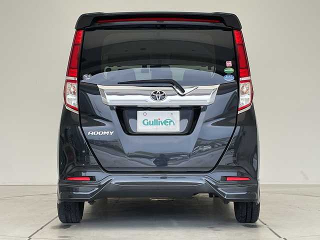 トヨタ ルーミー カスタムG S 愛知県 2018(平30)年 5.4万km ブラックマイカメタリック 純正ナビ/モデリスタエアロ/両側パワースライドドア/クルーズコントロール/バックカメラ/コーナーセンサー/純正アルミホイール/LEDヘッドライト/オートライト/ドライブレコーダー/ETC/衝突軽減システム/フルセグ/CD DVD/Bluetooth/ステアリングスイッチ/スマートキー/プッシュスタート