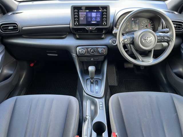 トヨタ ヤリス X 道東・釧路十勝 2021(令3)年 5.1万km シアンM ・４WD/・寒冷地仕様/・プリクラッシュセーフティ/・純正ディスプレイオーディオ/（ラジオ・BT・USB）/・バックカメラ/・レーダークルーズコントロール/・スマートキー/・プッシュスタート/・オートライト/・オートマチックハイビーム/・LTA（レーントレーシングアシスト）/・RSA（ロードサインアシスト）/・TCS（トヨタコミュニケーションシステム）/・ヘッドライトレベライザー/・横滑り防止装置/・オートリトラーミラー/・LEDヘッドライト/・クリアランスソナー/・ビルトインETC/・社外14インチアルミホイール/・保証書/・取扱説明書