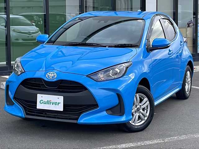 トヨタ ヤリス X 道東・釧路十勝 2021(令3)年 5.1万km シアンM ・４WD/・寒冷地仕様/・プリクラッシュセーフティ/・純正ディスプレイオーディオ/（ラジオ・BT・USB）/・バックカメラ/・レーダークルーズコントロール/・スマートキー/・プッシュスタート/・オートライト/・オートマチックハイビーム/・LTA（レーントレーシングアシスト）/・RSA（ロードサインアシスト）/・TCS（トヨタコミュニケーションシステム）/・ヘッドライトレベライザー/・横滑り防止装置/・オートリトラーミラー/・LEDヘッドライト/・クリアランスソナー/・ビルトインETC/・社外14インチアルミホイール/・保証書/・取扱説明書