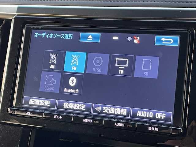 トヨタ アルファード S 茨城県 2017(平29)年 8.8万km ホワイトパールクリスタルシャイン 純正ナビ　/-TV/BT/AM/FM/フリップダウンモニター　/パワースライドドア　/バックカメラ　/コーナーセンサー前後　/ＥＴＣ２．０　/クルーズコントロール　/ドライブレコーダー　/電動格納ミラー　/プッシュスタート　/ハーフレザーシート