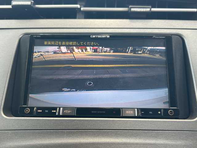 トヨタ プリウス S ツーリングセレクション 兵庫県 2015(平27)年 4.3万km ホワイトパールクリスタルシャイン 社外メモリーナビ/（CD/BT）/バックカメラ/ETC/LEDヘッドライト/AUTOライト/ステアリングスイッチ/フロアマット/ドアバイザー/スマートキー/スペアキー