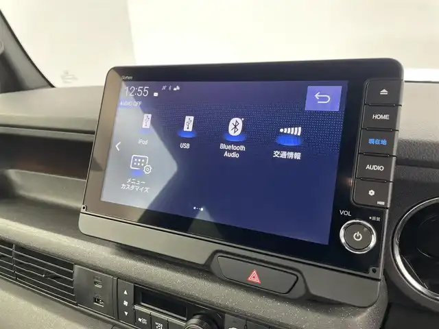 ホンダ Ｎ ＢＯＸ カスタム ターボ コーディネートS 千葉県 2023(令5)年 0.2万km プラチナホワイトパール 禁煙車/純正9インチナビ/・LXU-242NBi/・CD/DVD/BT/ACP/AA/フルセグ/Honda SENSING/・衝突軽減ブレーキ（CMBS）/・先行車発進お知らせ機能/・歩行者事故低減ステアリング/・路外逸脱抑制機能/・標識認識機能/・渋滞追従機能付アダプティブクルーズコントロール（ACC）/・車線維持支援システム（LKAS）/・誤発進抑制機能/・後方誤発進抑制機能/・近距離衝突軽減ブレーキ/・急アクセル抑制機能/・パーキングセンサーシステム/・オートハイビーム/両側パワースライドドア/前席シートヒーター/バックカメラ/コーナーセンサー/スマートキー/スペアキー/LEDヘッドライト/純正15インチアルミホイール/パドルシフト/電動パーキングブレーキ