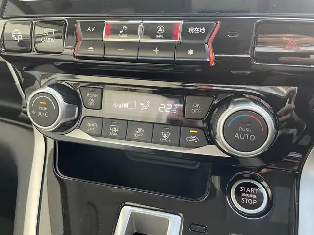 日産 セレナ ハイウェイスター Vセレクション 滋賀県 2018(平30)年 7.6万km マルーンレッド 2トーン 11型アルパイン製ナビ/（CD・DVD・Bluetooth・フルセグTV）/12.8型フリップダウンモニター/追従型クルーズコントロール/両側パワースライドドア/全方位カメラ/前方ドライブレコーダー/コーナーセンサー/ETC/エンジンプッシュスタート/電動パーキングブレーキ/スマートキー/カーテンエアバッグ/オートライト/スペアキー